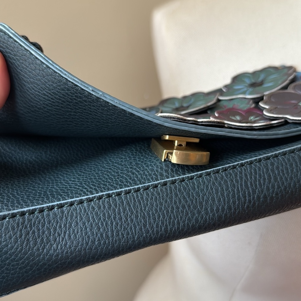 Floral Embellished Women's Crossbody Bag - Picture 16 of 17